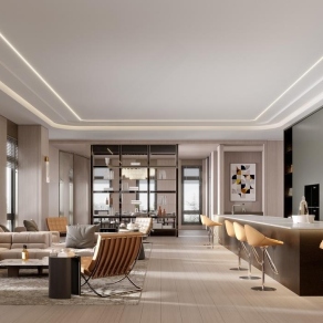 现代公司茶水间3D模型下载